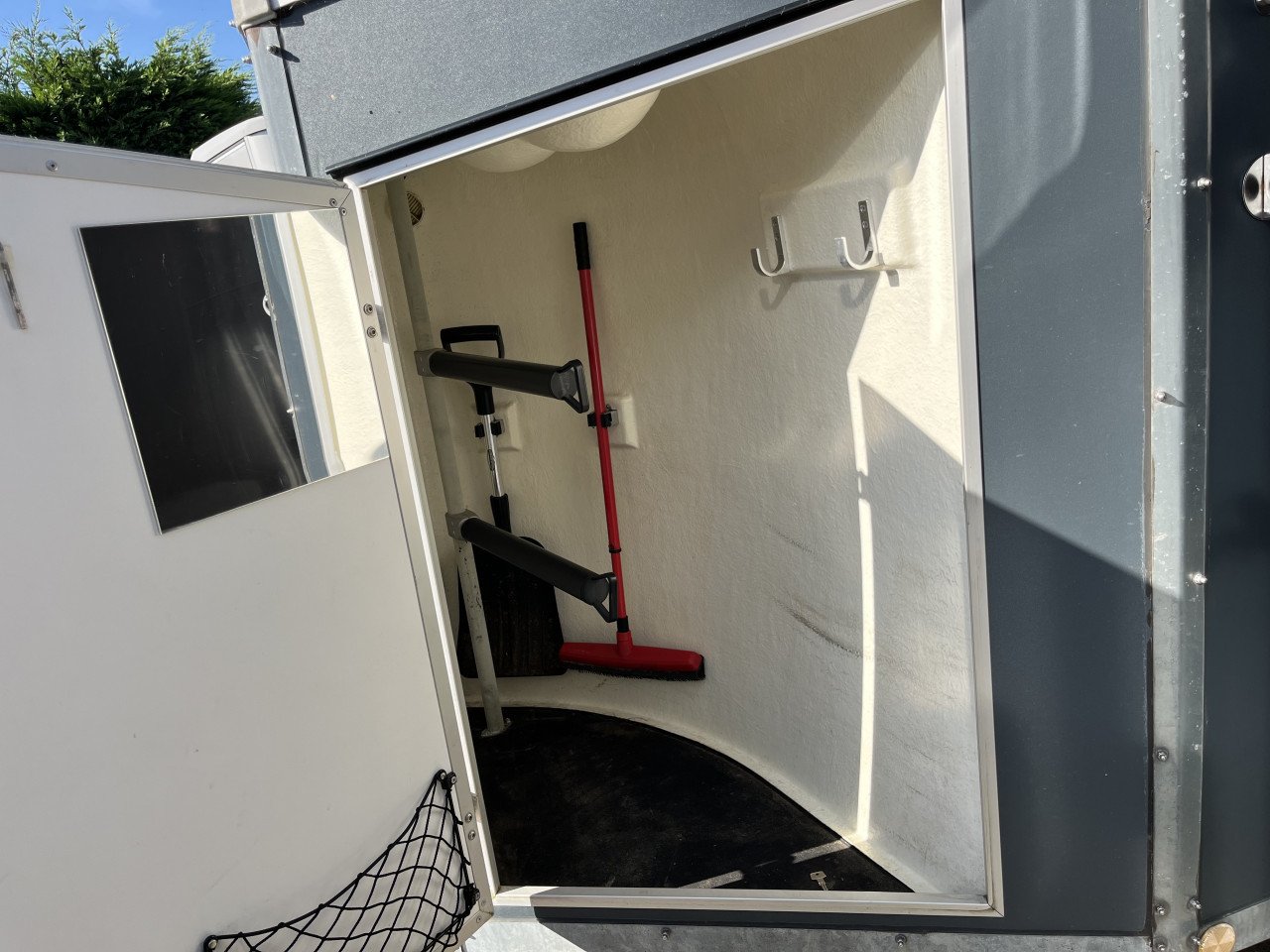 Bockmann Duo met zadelkamer en aluminium bodem