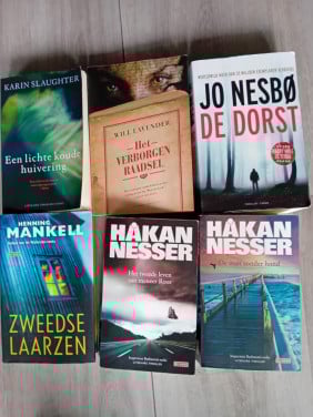6 boeken vol spanning