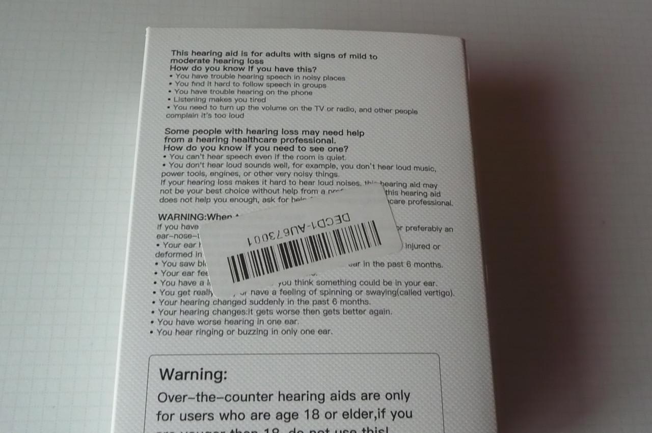 Nieuw Gehoor toestel met oplaadbaar