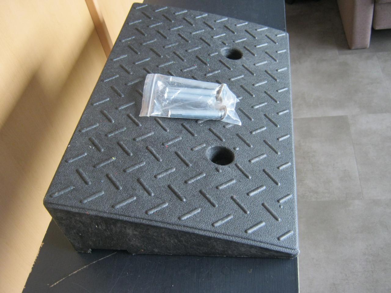 Rubber oploopprofiel.