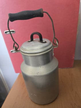 Aluminium melkkan 1 liter