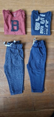 Jongens kleding set maat 80