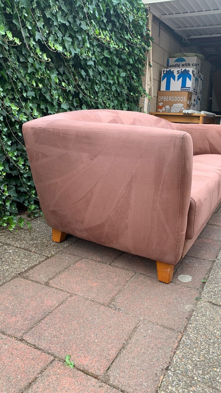 3-zits-bank gratis roze