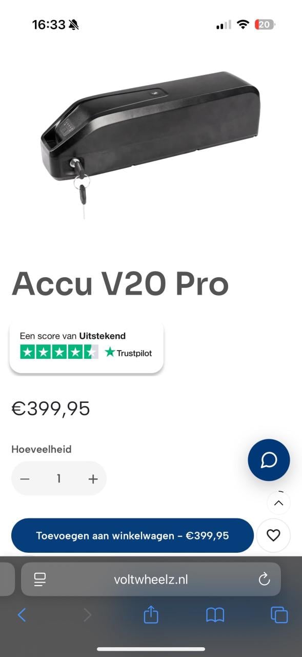 Fatbike Accu Krachtigste 48V nieuw 2026