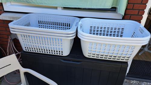 6 x Sunware Basic wasmanden