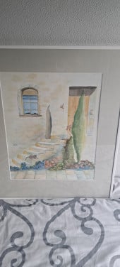 Aquarel plus lijst