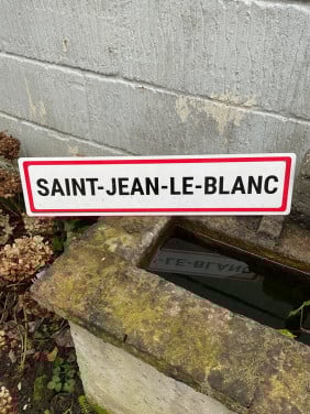 Plaatsnaambord uit Frankrijk