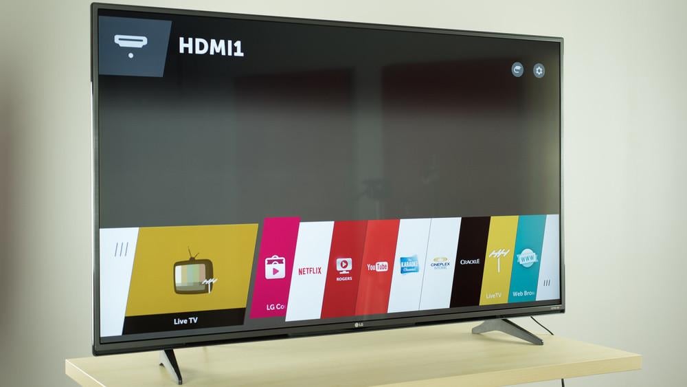 Gigantische 65''165 cm bioscoop formaat LG Ultra 4k SmartTV