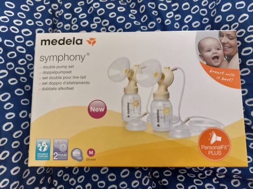 Medela Symphony, dubbele afkolfset