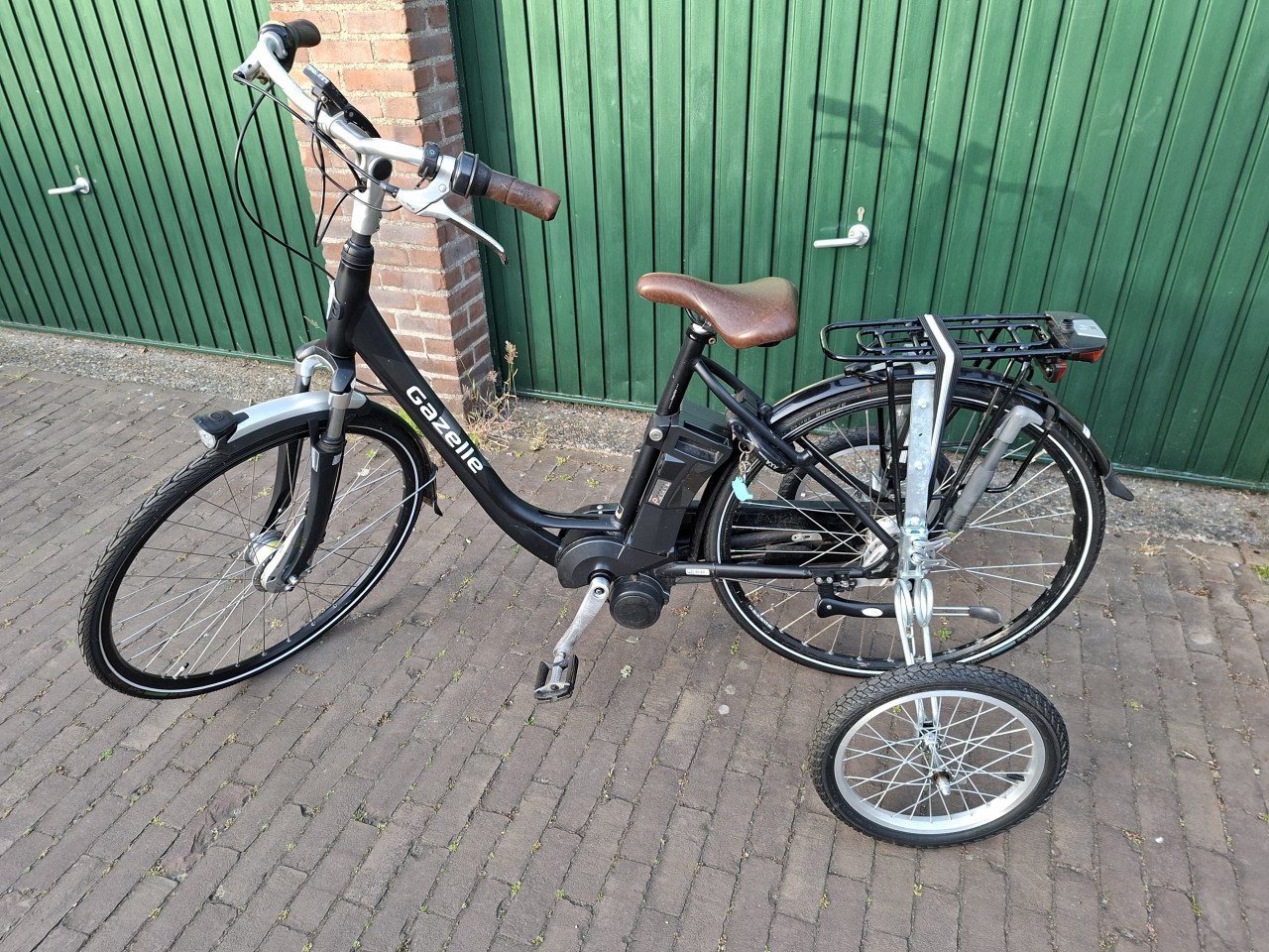 Elektrische damesfiets met swingingwheels