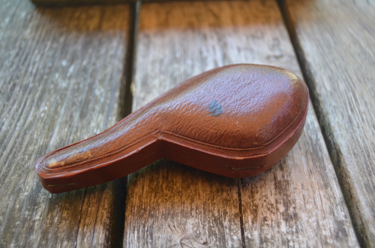Mooie meerschuim pijp met etui, Duits