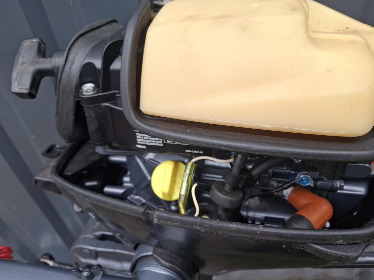 Yamaha 2.5 pk 4 takt Buitenboordmotor kortstaart in topstaat!!