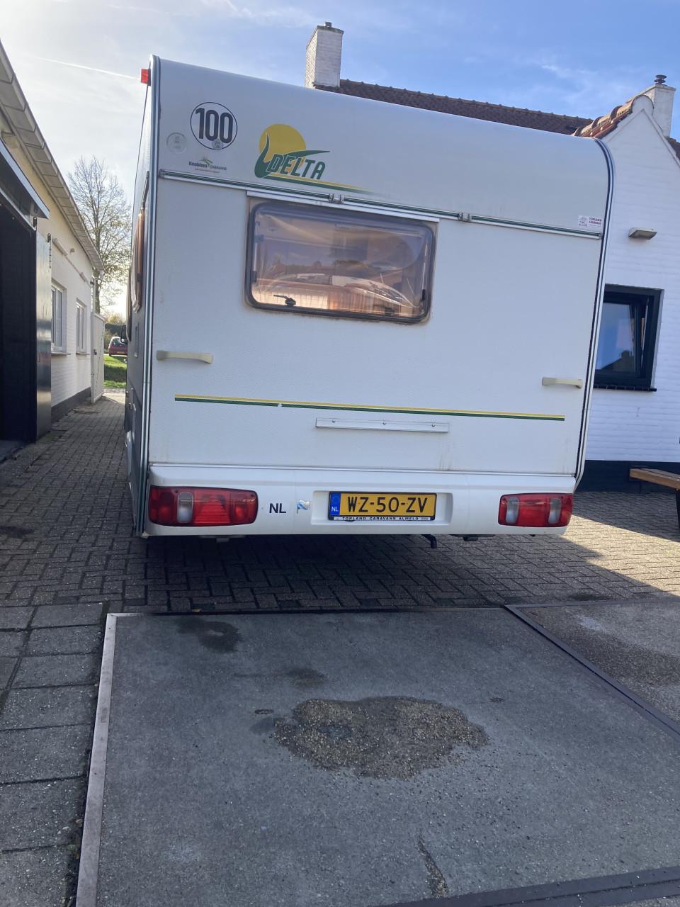 Nieuwstaat verkerende Delta uit 2001 - Truma kachel - Voortent