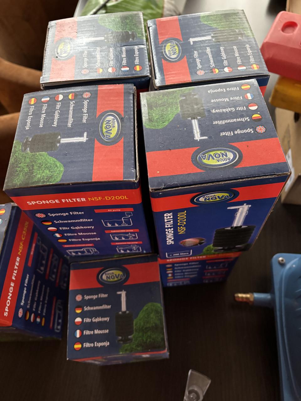 Diverse aquariumspullen /benodigdheden