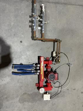 Verdeler vloer verwarming