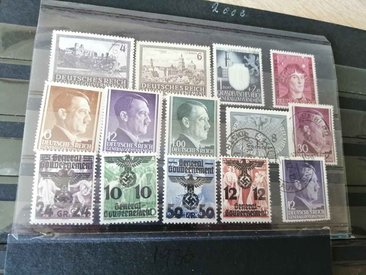 Diverse series postzegels