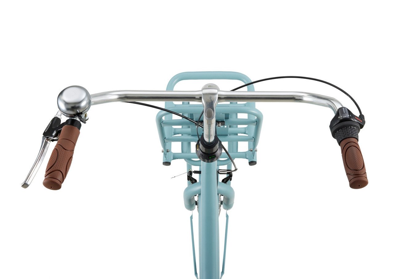 Nieuwe Popal 2025 Daily Dutch Basic + Meisjesfiets 24" 41cm Remn. 3 versn.
