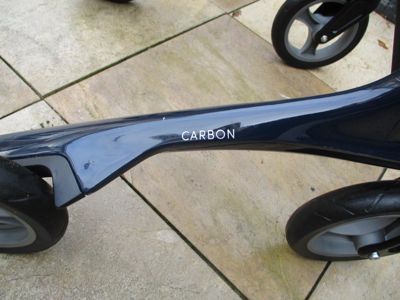 Zgan Topro Pegasus opvouwbare lichtgewicht rollator van carbon