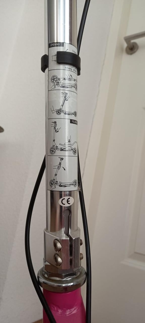 Spacescooter XL z.g.a.n. voor 1/3e v.d. prijs