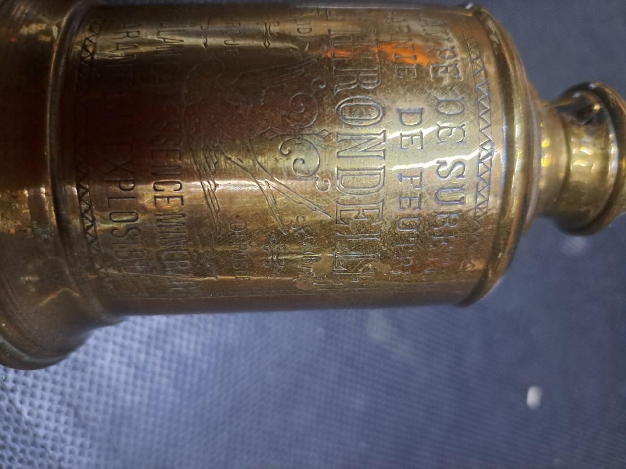 Olielamp Hirondelle ,Frankrijk