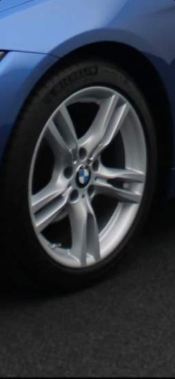 BMW 400M 18inch breedset 3 4 serie F30 F31 F36 met zgan Michelin banden