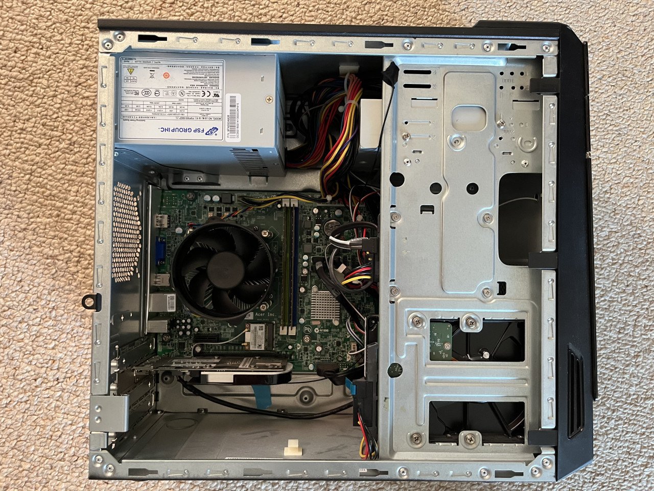 Complete Acer Aspire TC-605 i5-4460 SSD+HDD GT730 24" Windows 11 Pro €75
