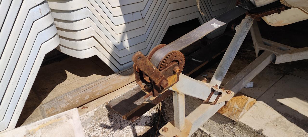 Neuswielen voor de caravan of boottrailer