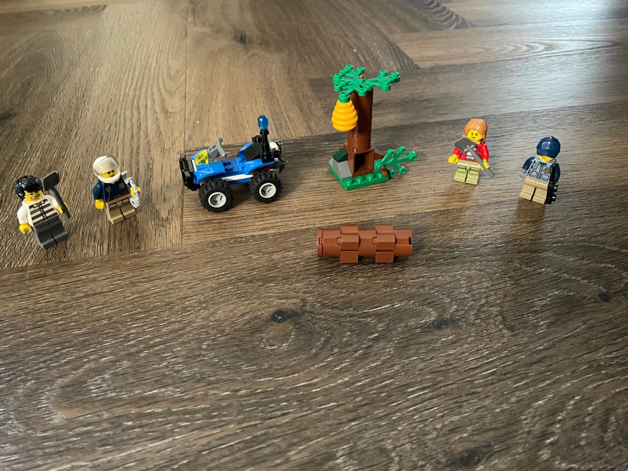 City lego: Bergachtervolging 60171