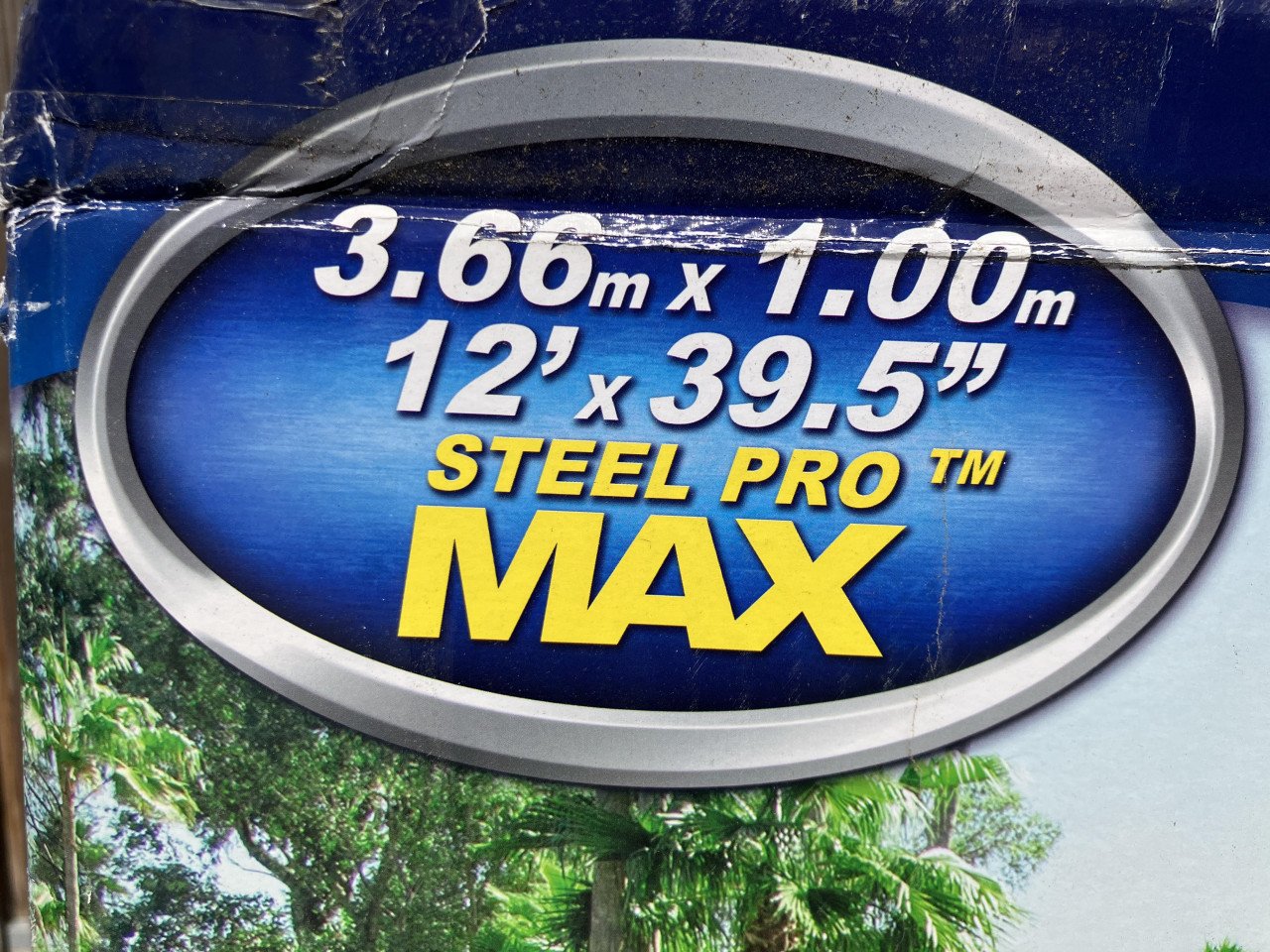 Zwembad Bestway Steel Pro Max 366 x 100 cm (1 zomer gebruikt)