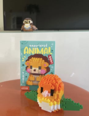 Mini bouwpakket – Leeuw (nieuw & ongeopend)