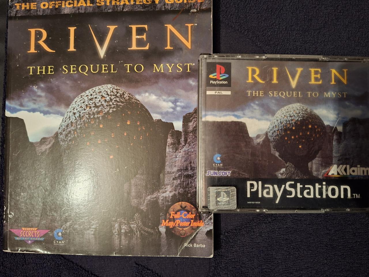 PS1 - Riven The Sequel To Myst