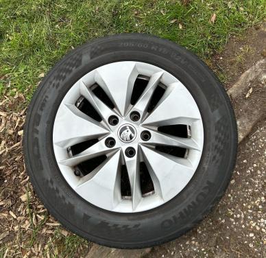 Lichtmetalen velgen 16 inch Skoda