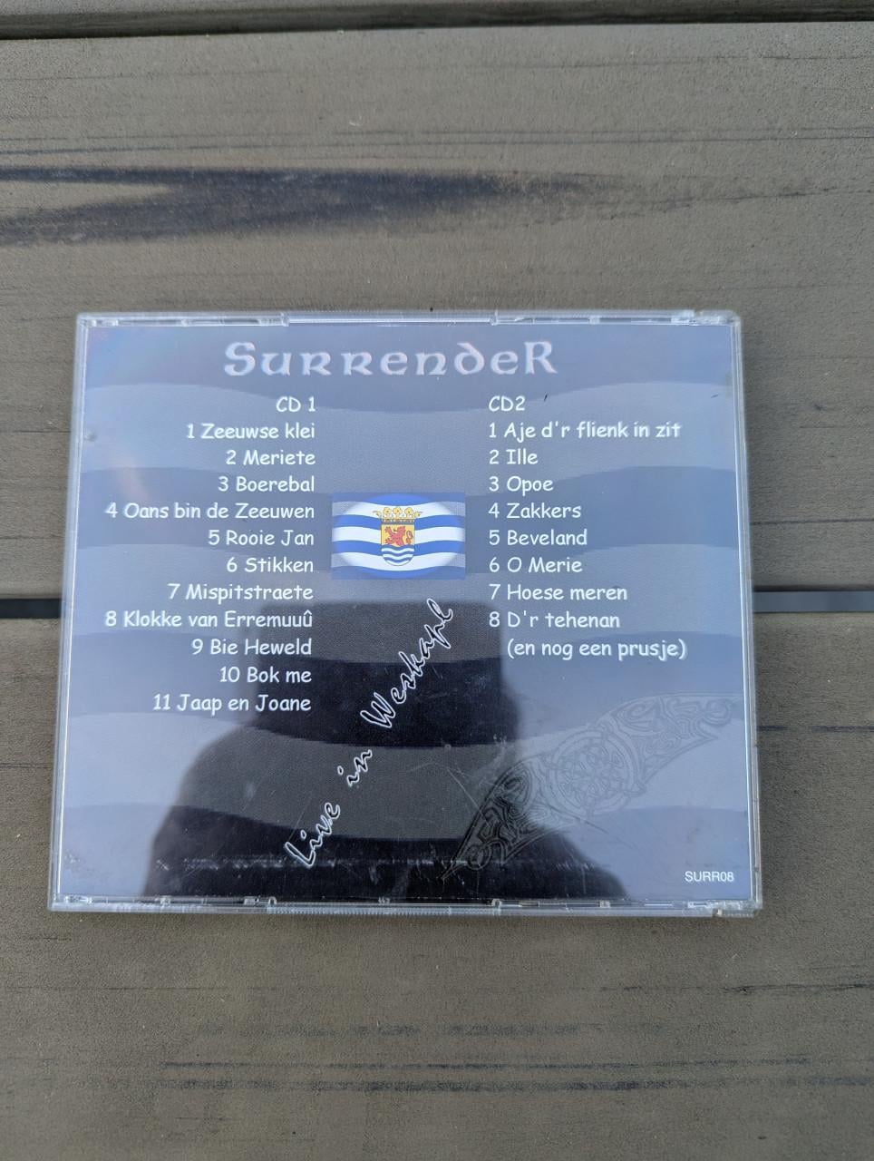 Surrender - Live in Westkapel CD