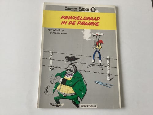 Lucky Luke.    Nr. 29.  Prikkeldraad in de Prairie.       1967.