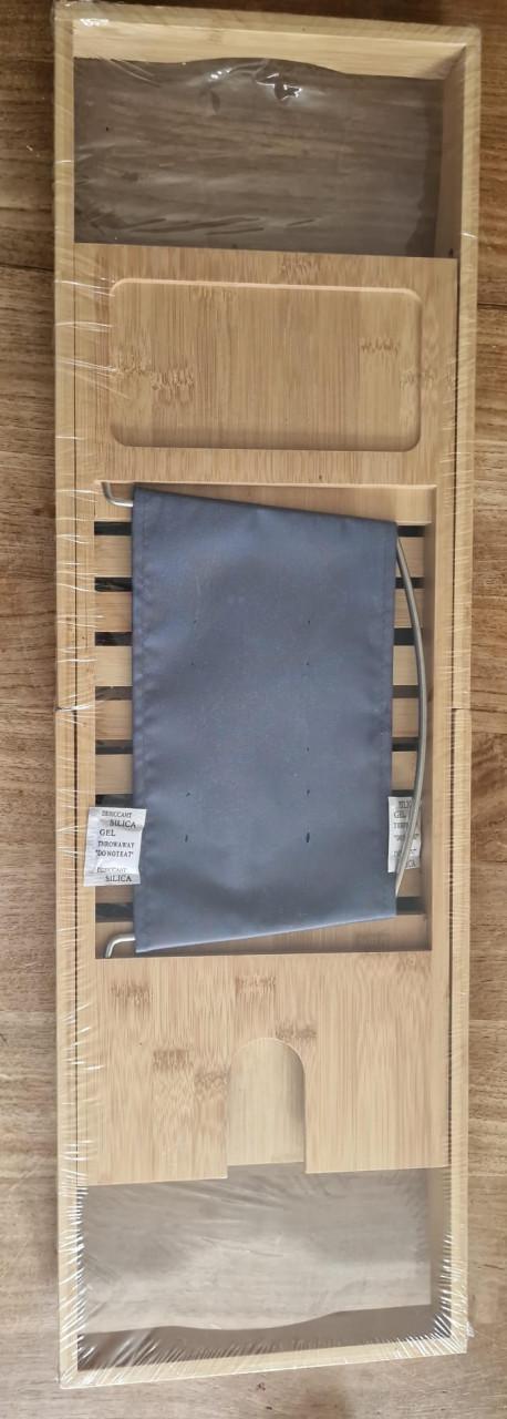 Nieuwe Bamboe Badplank - 70x20x4cm