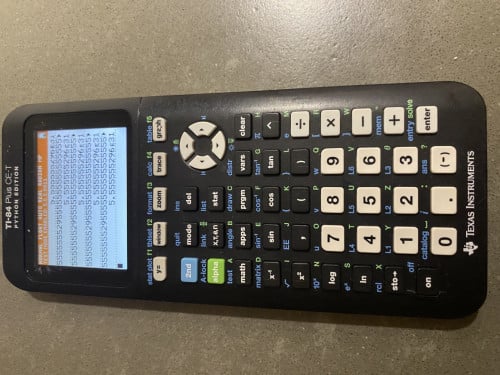 Grafisch rekenmachine Texas intruments ti-84 plus CE-T