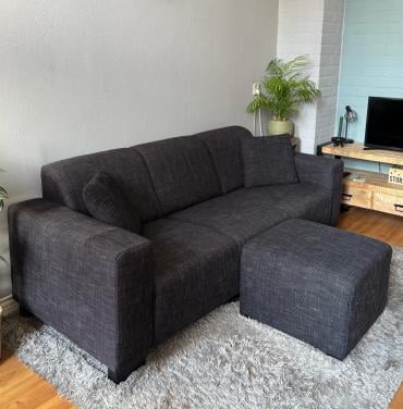 3zits bankstel met gratis hocker