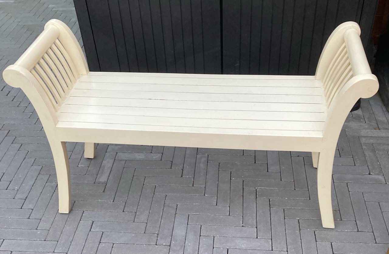 Houten bankje