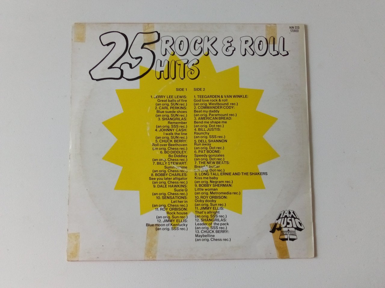 Set van 5 LP's