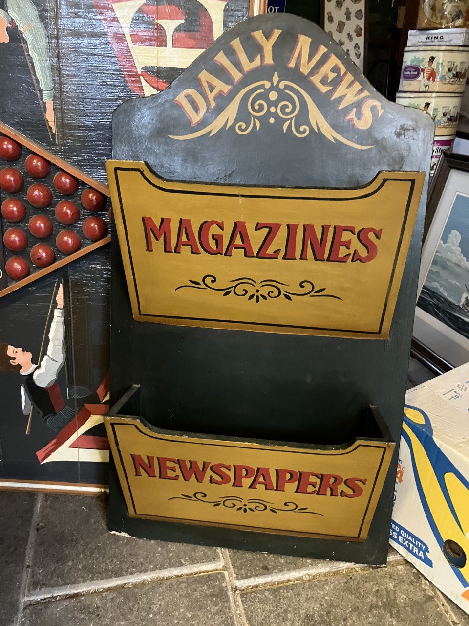 Kranten / tijdschriften wandrek