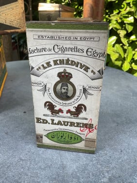 Antiek blik Ed. Laurens Cigarettes