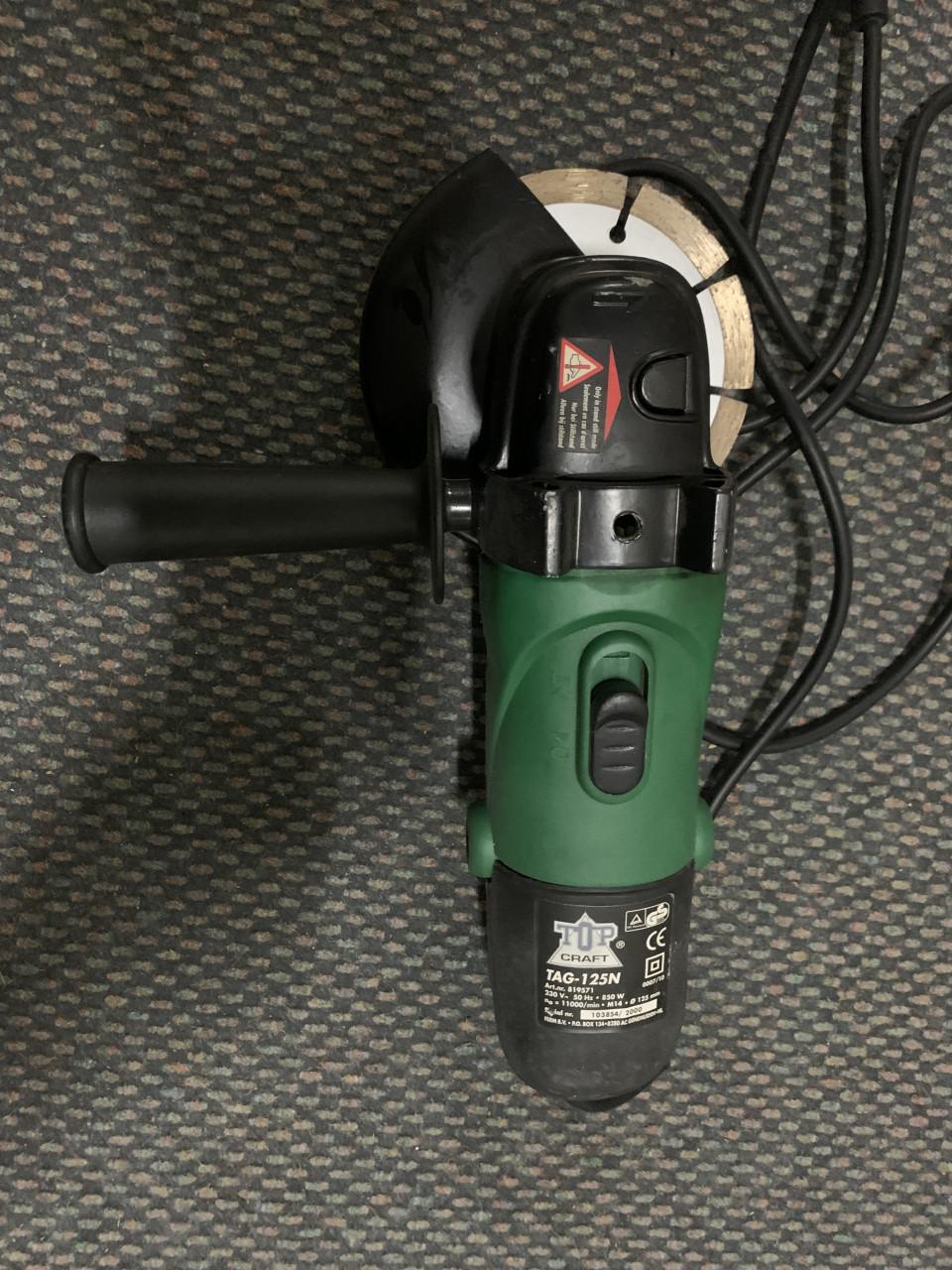 Top Craft haakse slijper TAG-125N