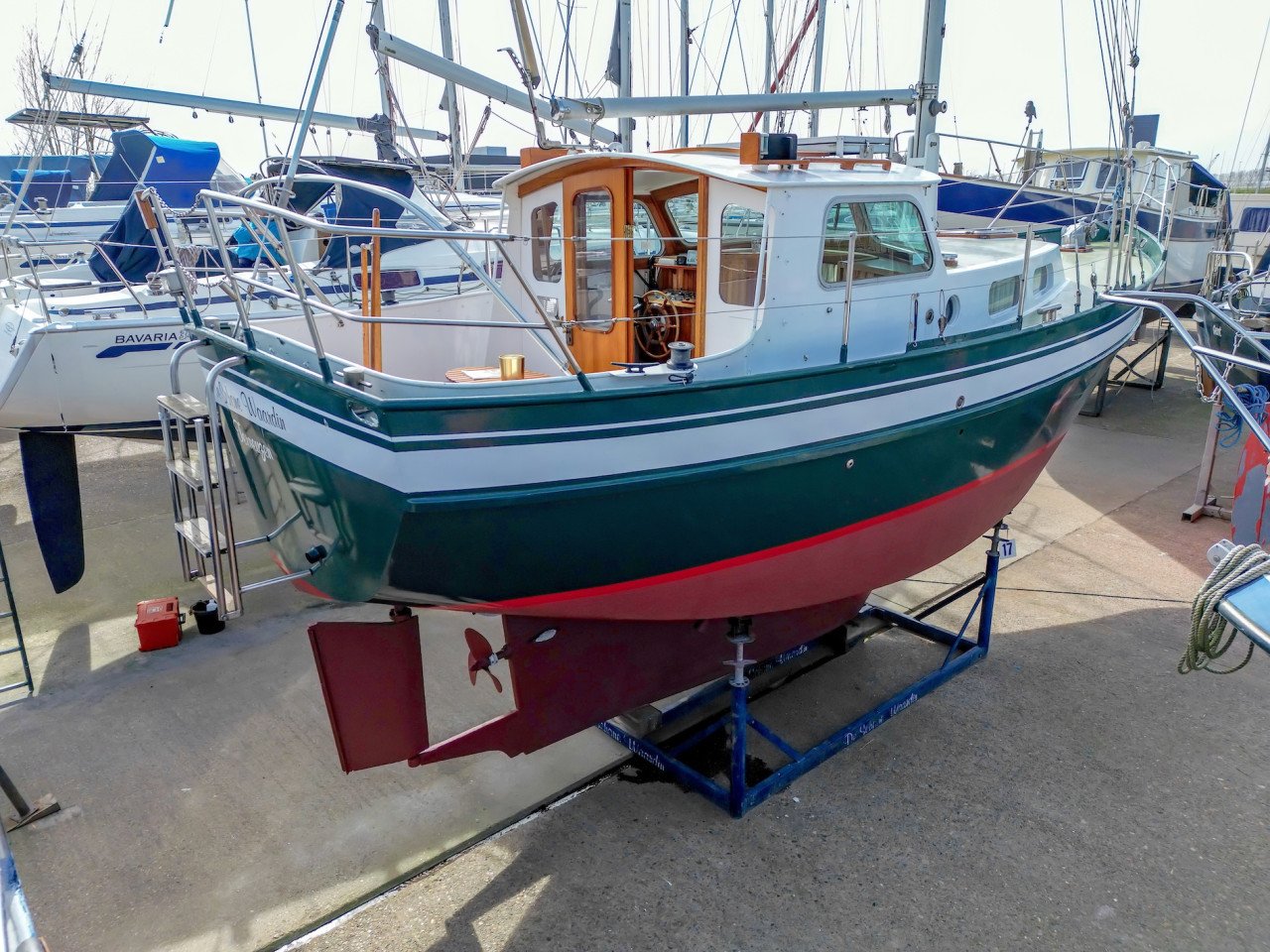 Motorzeilboot