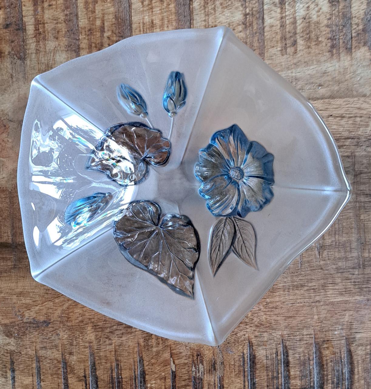 Vintage Calypso kristallen fruitschaaltje