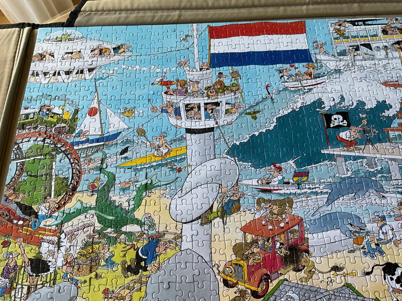 Puzzel JAN VAN HAASTEREN TER LAND, TER ZEE EN IN DE LUCHT