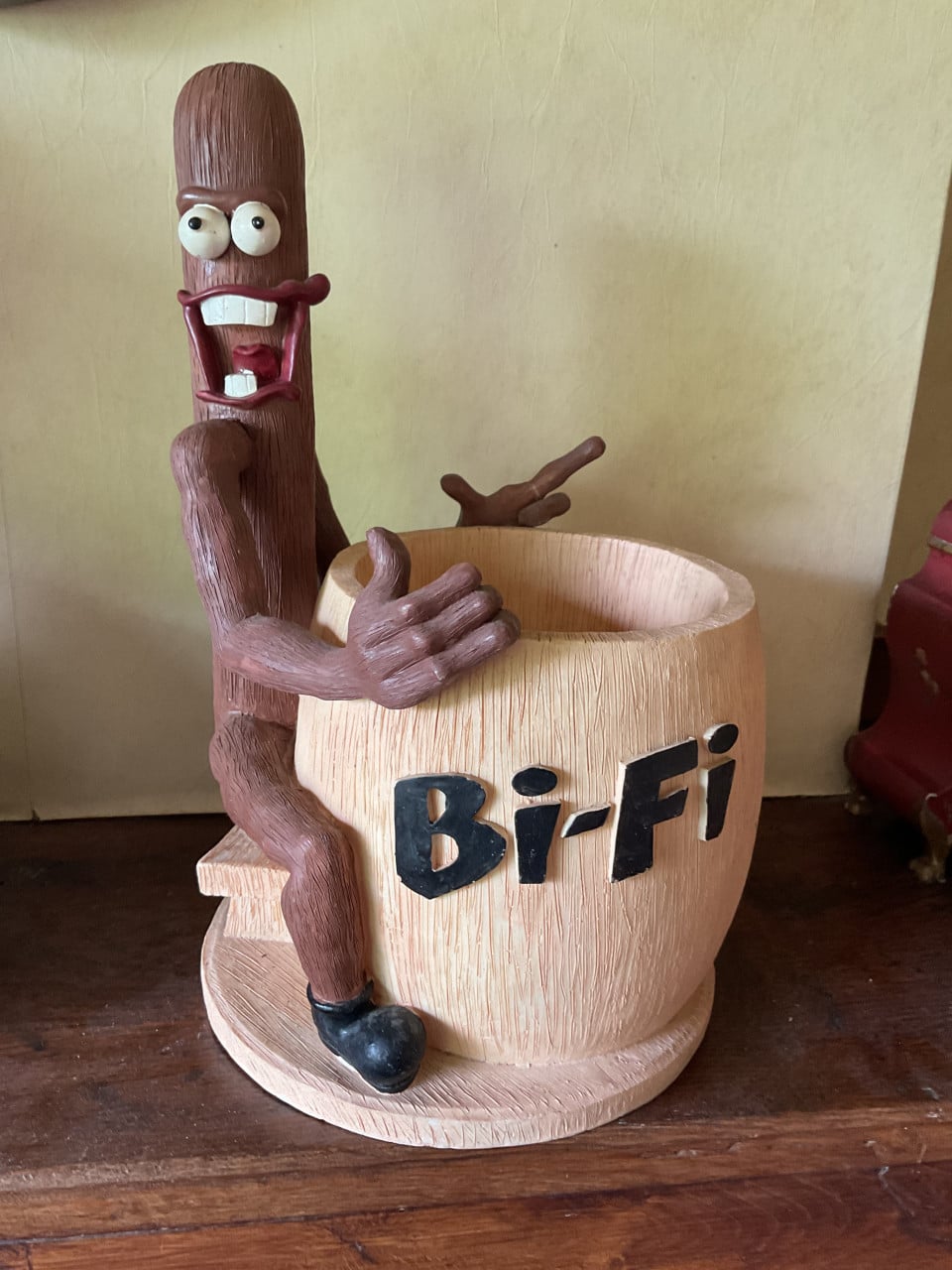 Bi-Fi worst reclame figuur