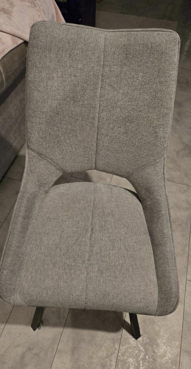 Eethoek tafel 180x100 ovaal en 4 stoelen