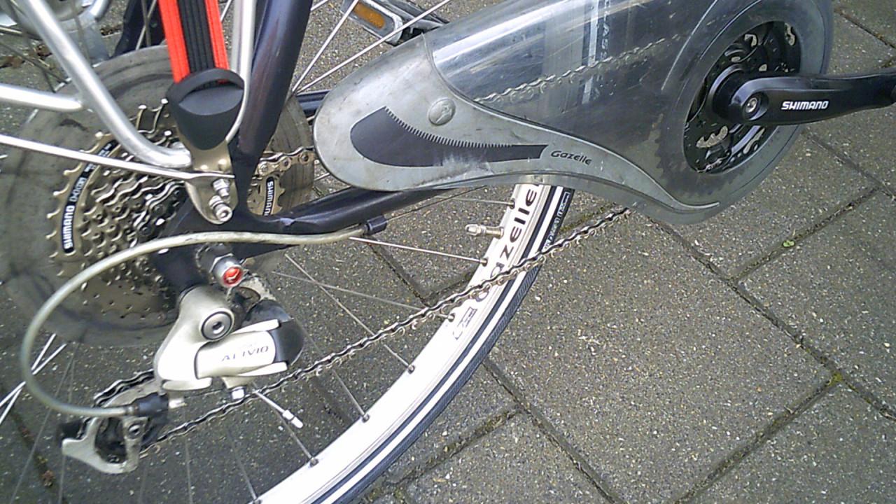 Gebruikte Gazelle Medeo herenfiets 61cm derailleur 24v Rollerbrakes