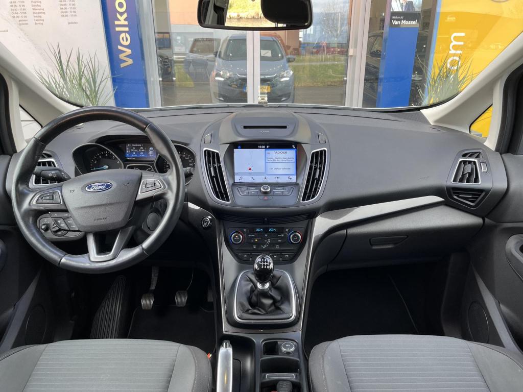Ford C-max 1.0 titanium | wegklapbare trekhaak | climate control | cruise c