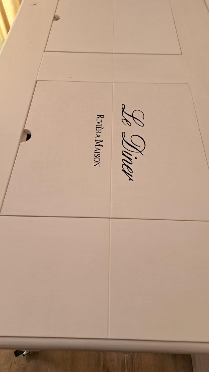 Rivièra Maison eettafel wit 150×75
